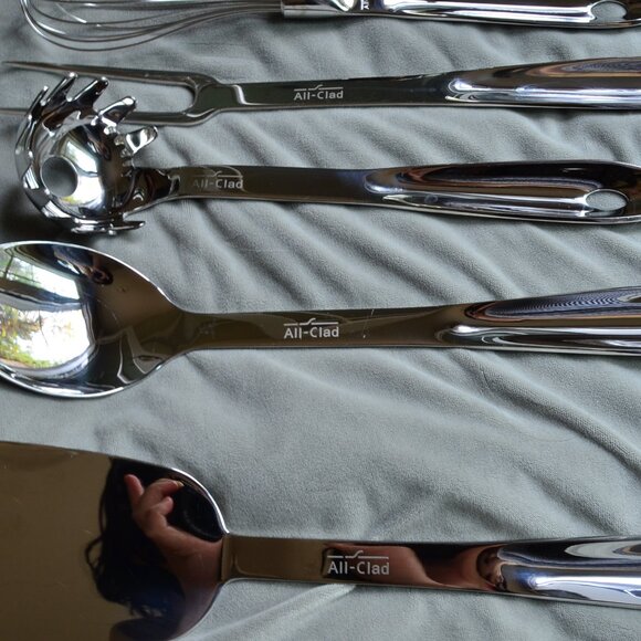 All-Clad Stainless Steel Kitchen Tool Set; 8 piece - Picture 6 of 15